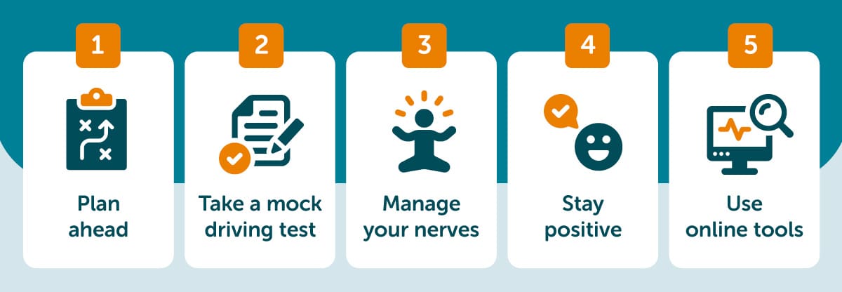Tips for passing a driving test