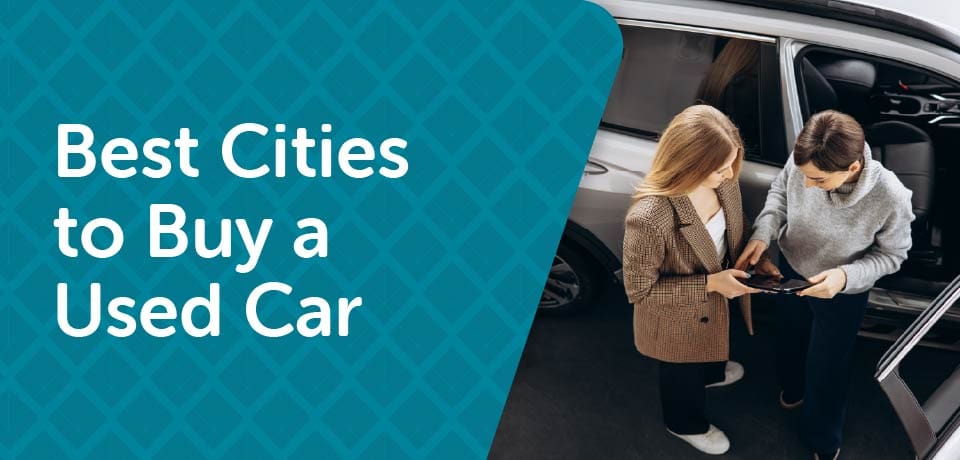 Best cities to buy a used car